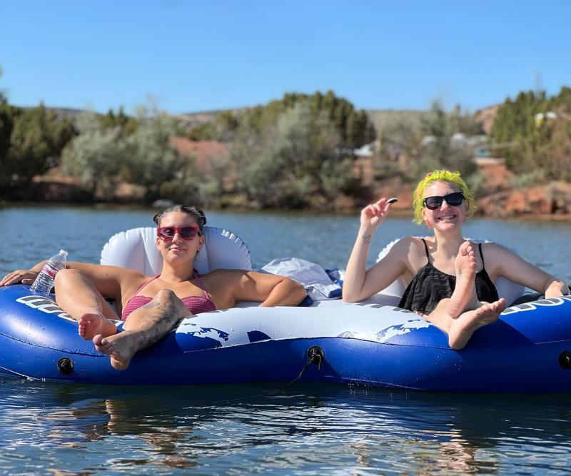 Floating the North Platte River