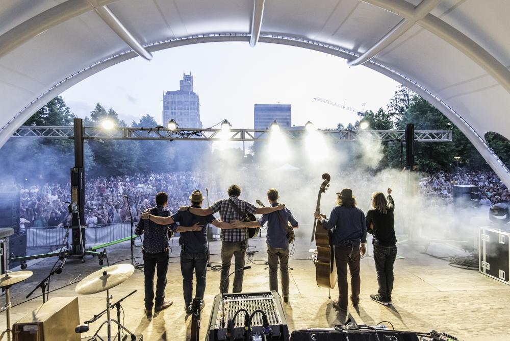 Steep Canyon Rangers at Pack Square Park