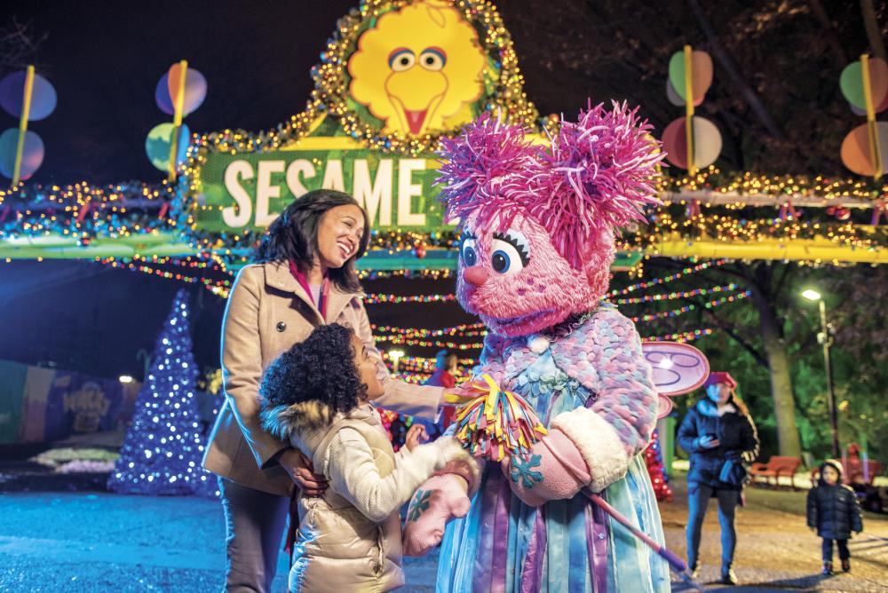 A Very Furry Christmas at Sesame Place