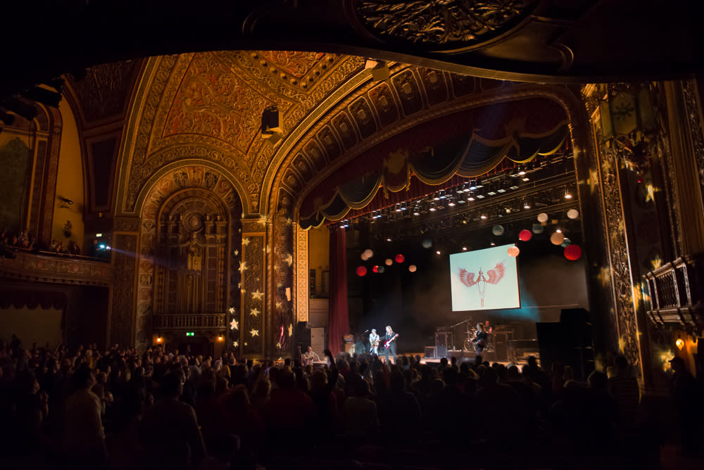 Concert inside the Embassy Theatre