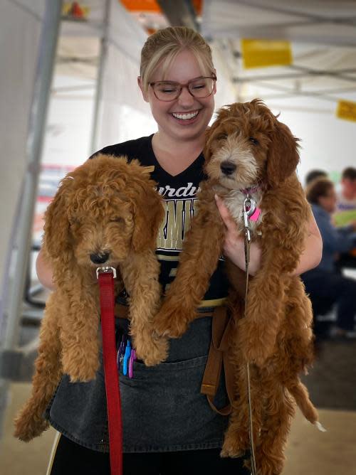 Puppies at Triple XXX in Lafayette
