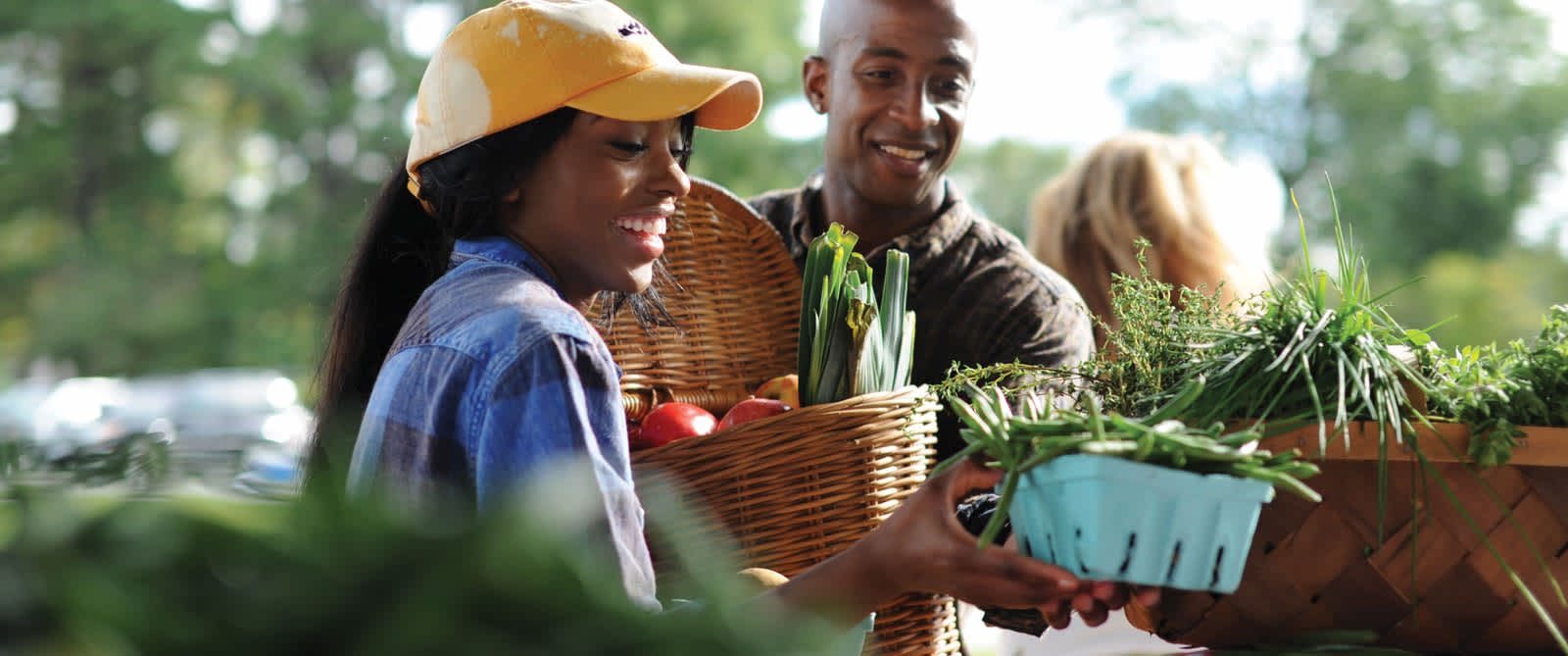 A Couple Enjoying Farmer's Markets & U-Pick