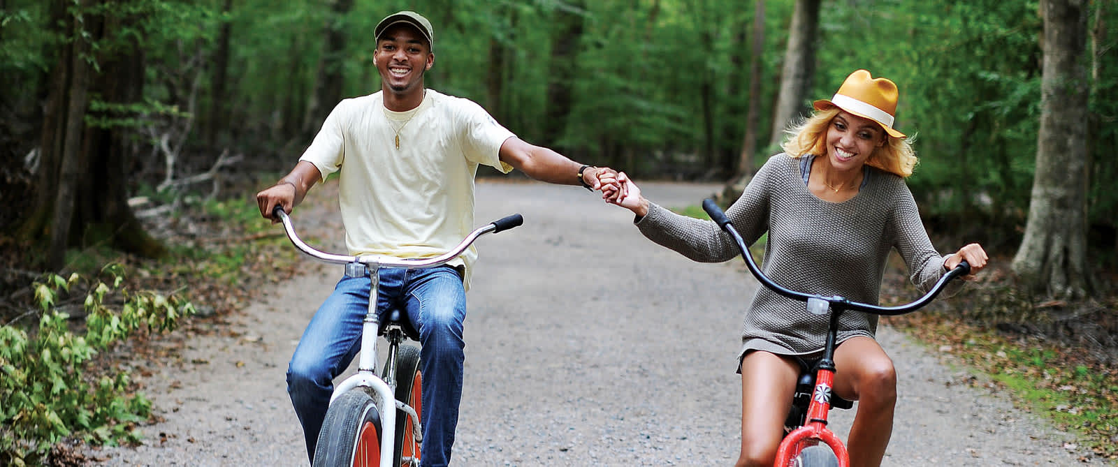 Biking Couple