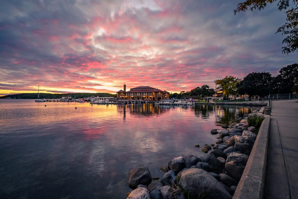 Sunset at The Riviera