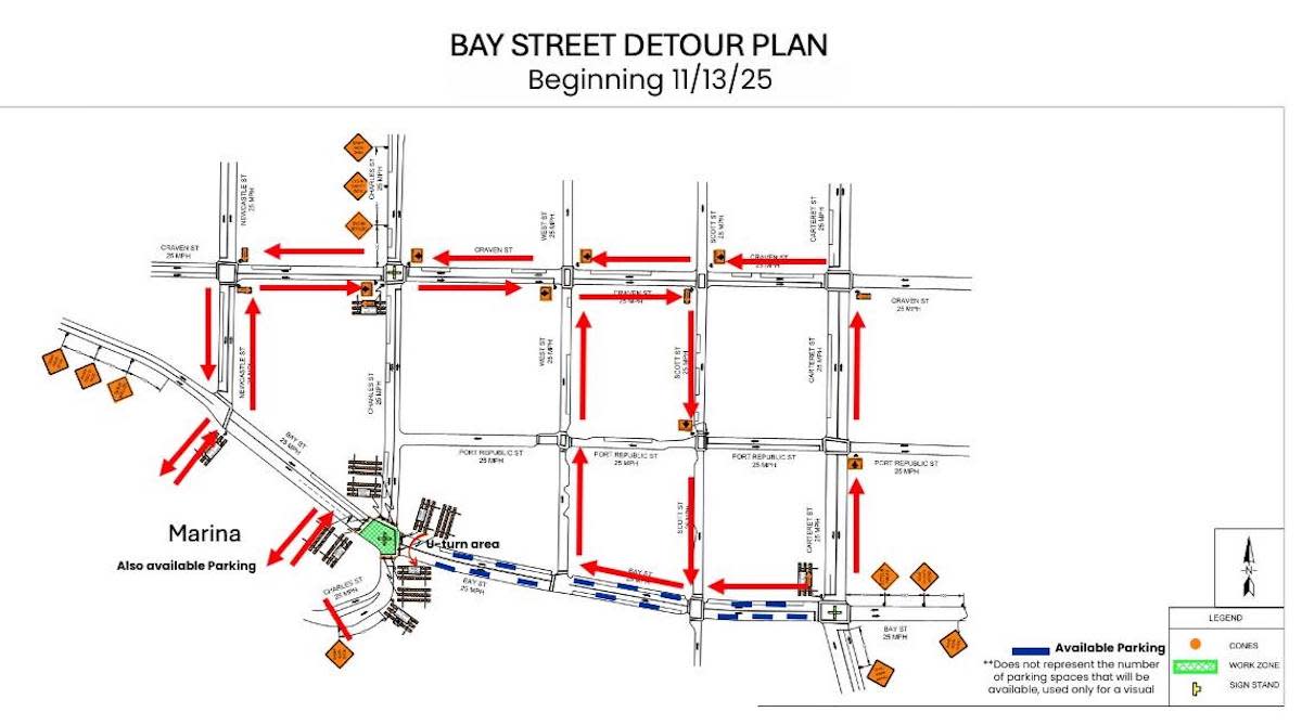 Detour Map