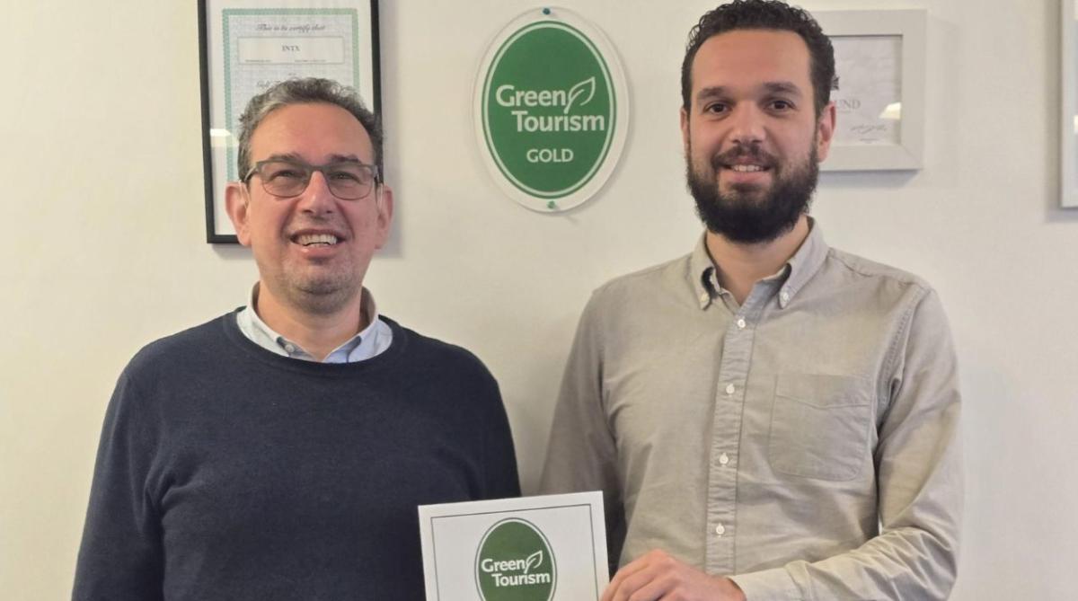 The green tourism gold award.