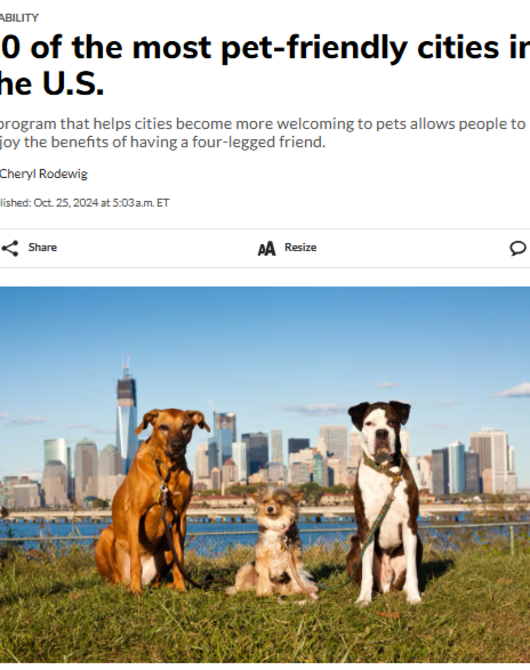10 of the Most Pet-Friendly Cities in the U.S.