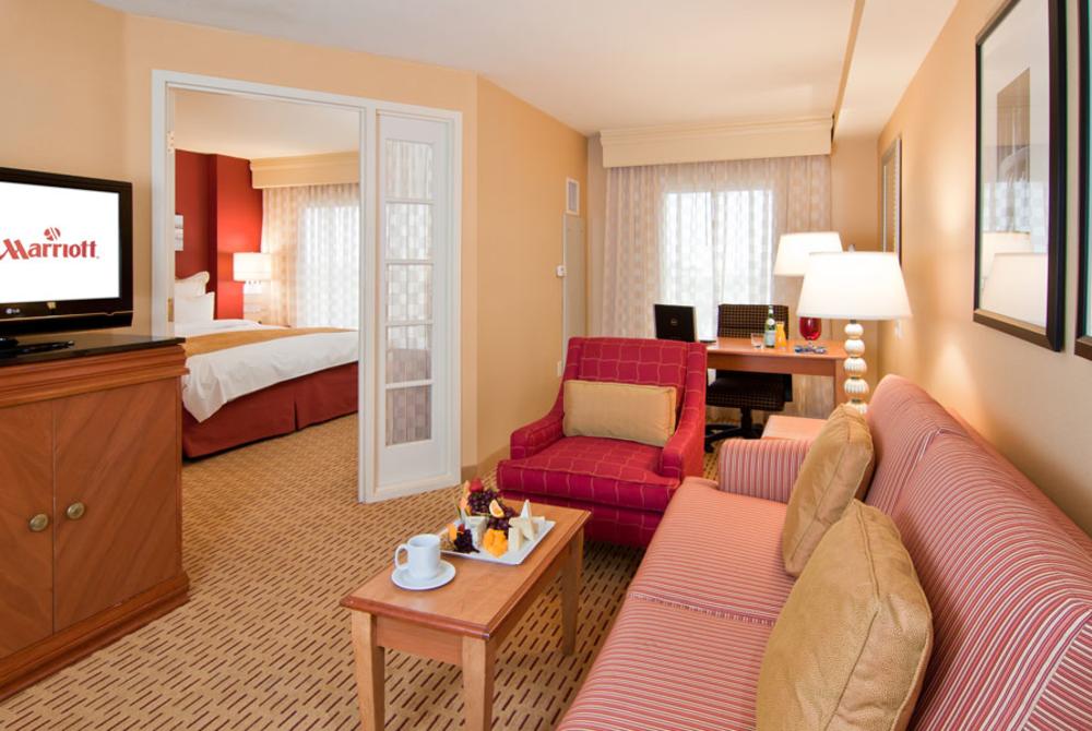 King Suite at Anaheim Marriott Suites