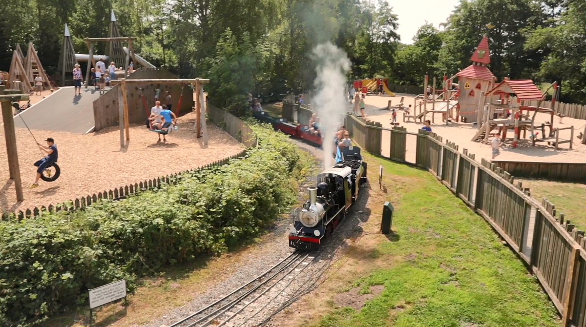 Moors Valley - Train and playareas
