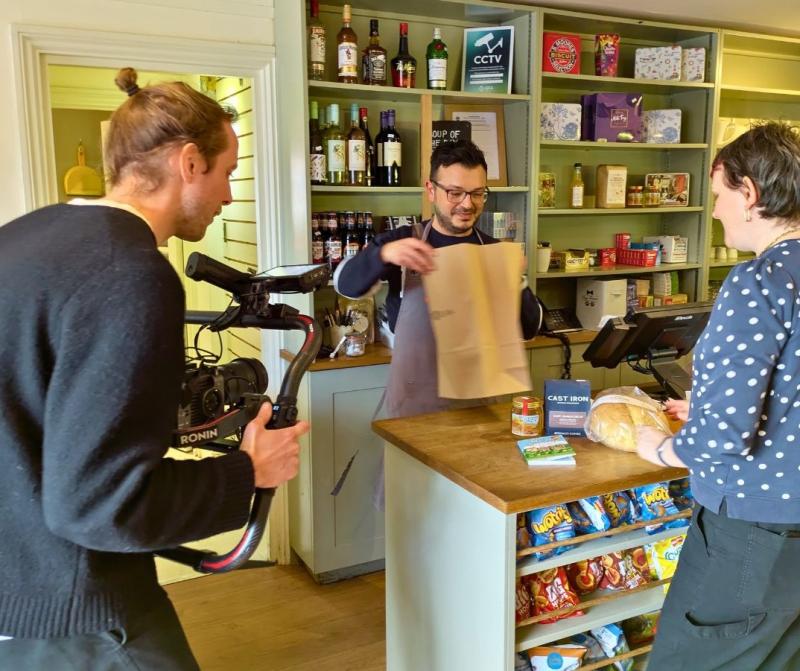 South Downs Filming | West Dean Stores
