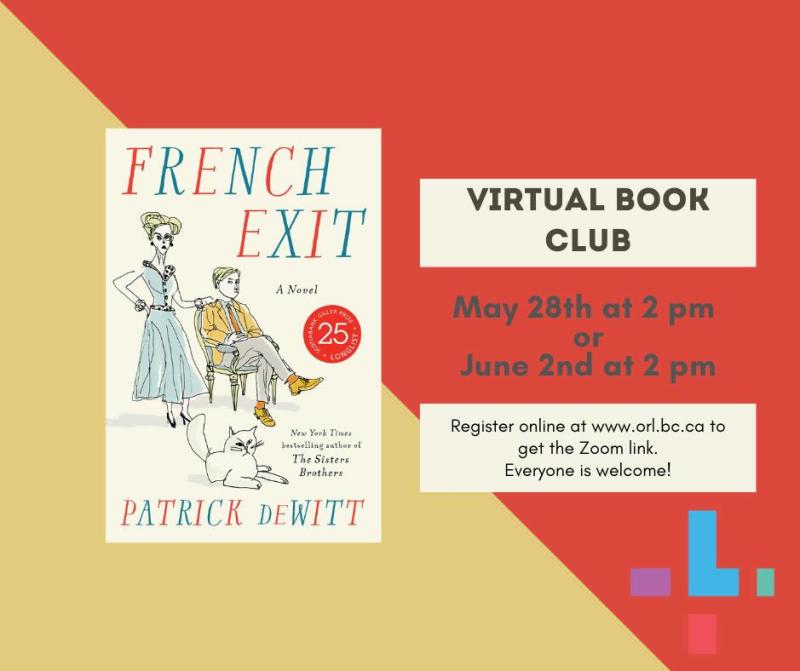 Virtual Book Club Poster