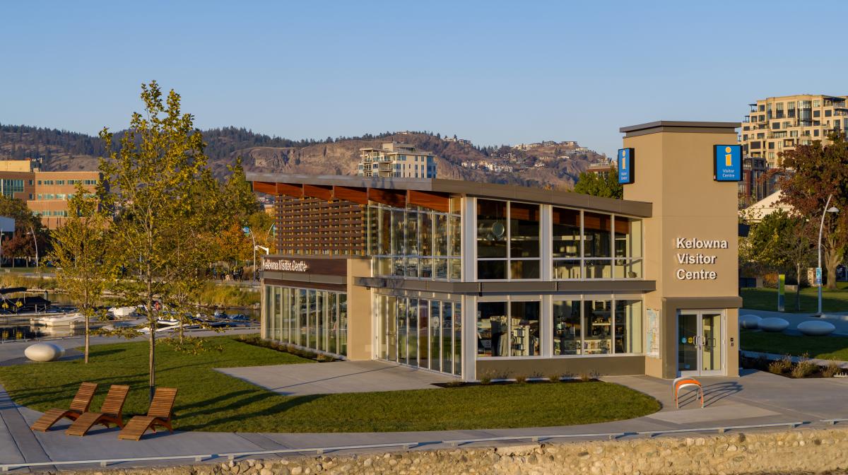 Kelowna Visitor Centre - Aerial (5)