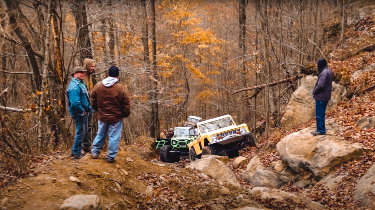 Rock Crawling at Windrock Park on Tennessee Uncharted TV Show