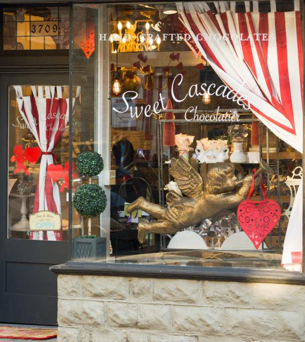 Sweet Cascades Chocolatier Valentine
