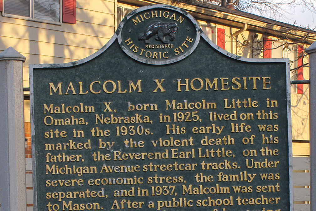 Malcom X Homesite Marker
