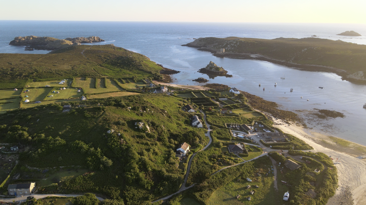 Bryher camping