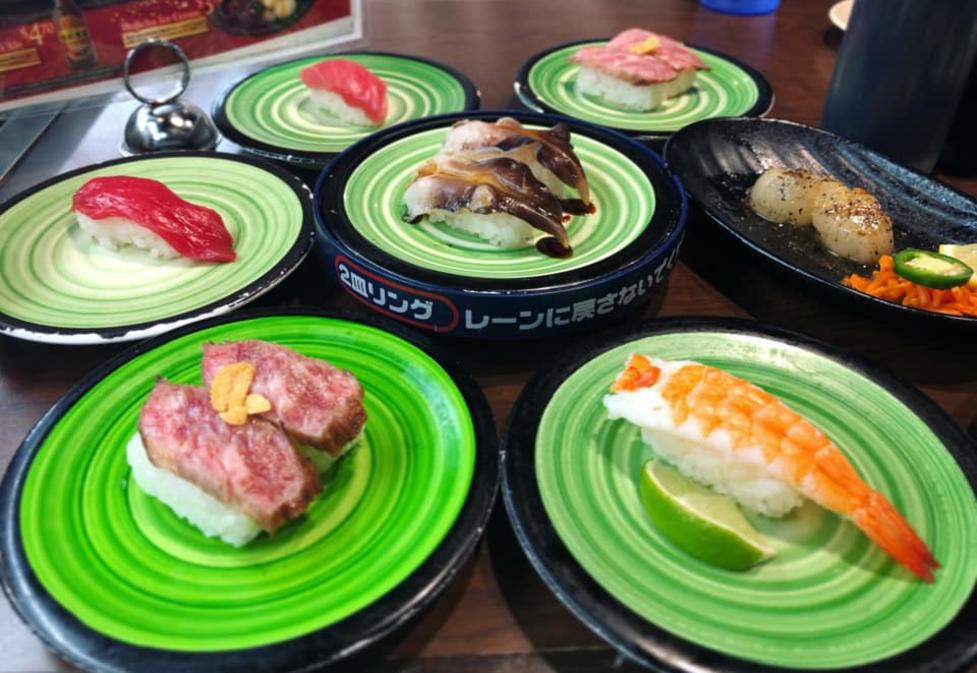 Kura revolving deals sushi bar