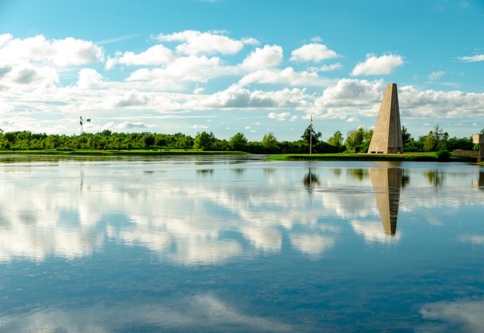 Lake at Sugar Land Memorial Park