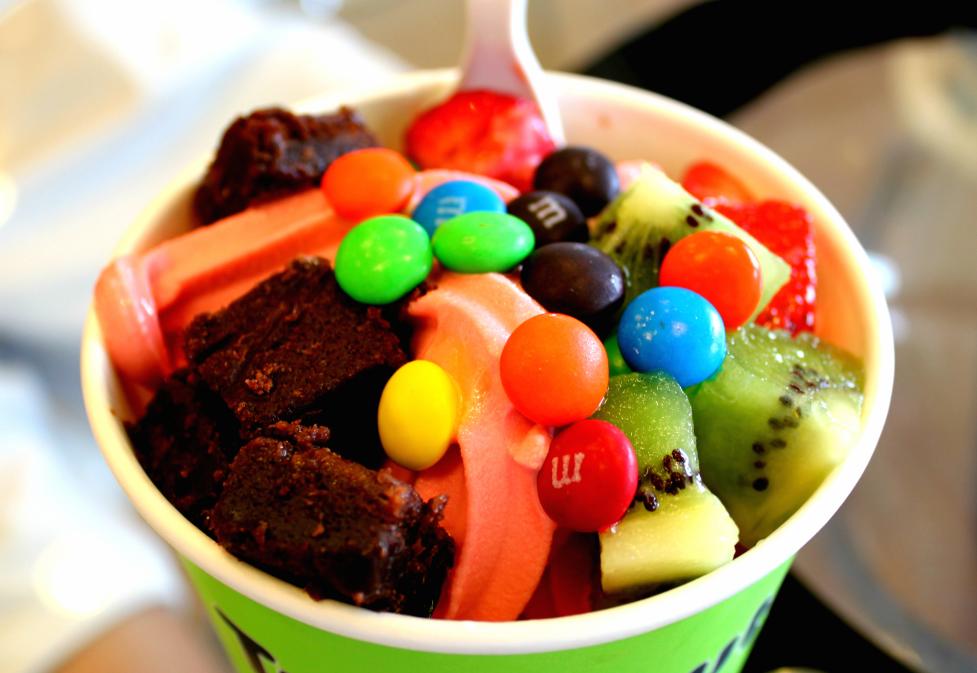 Tutti Frutti Frozen Yogurt