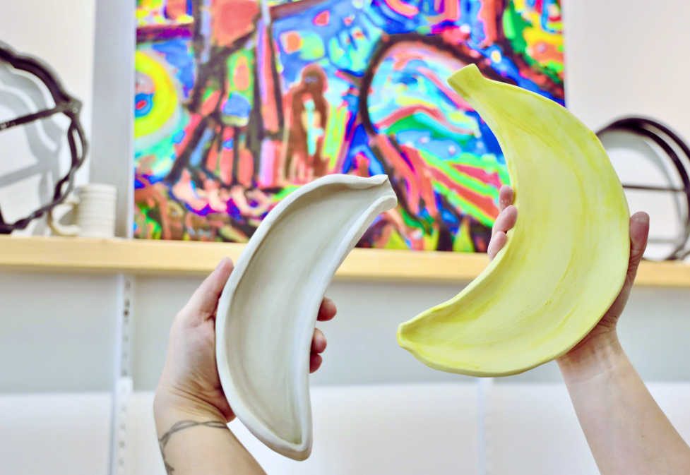 Banana Themed Pottery