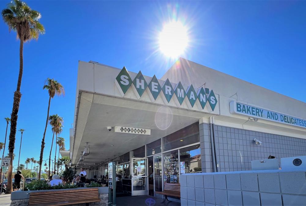 Exterior of Sherman's Deli