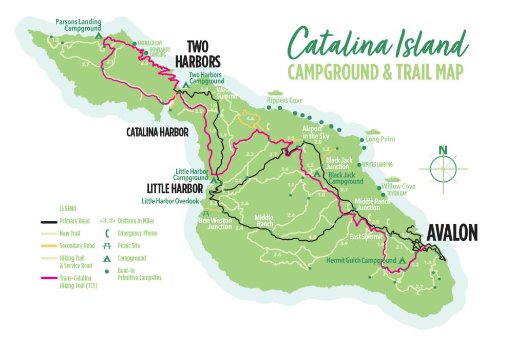 Campground & Trail Map 2023