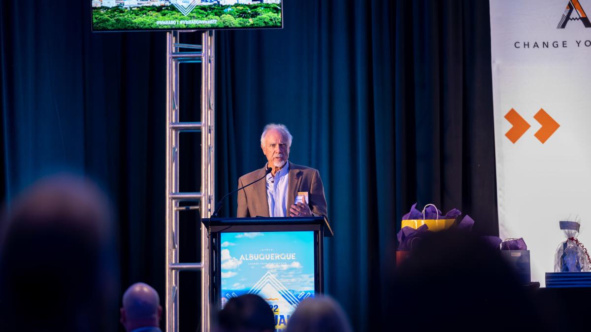 City Councilor Isaac Benton at 2022 Visit ABQ Annual Meeting