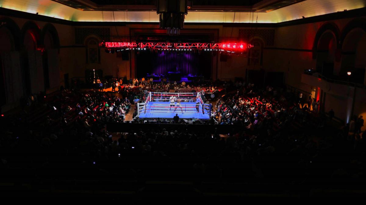 Boxing at Boardwalk Hall 2