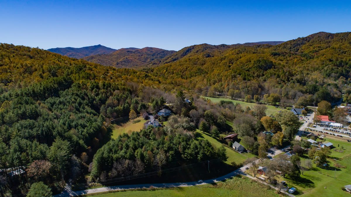 Valle Crucis From Above
