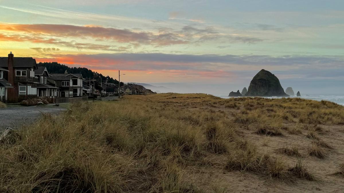 Sunrise at Cannon Beach