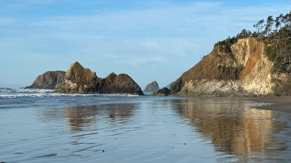 Lion Rock at Arcadia Beach 2023