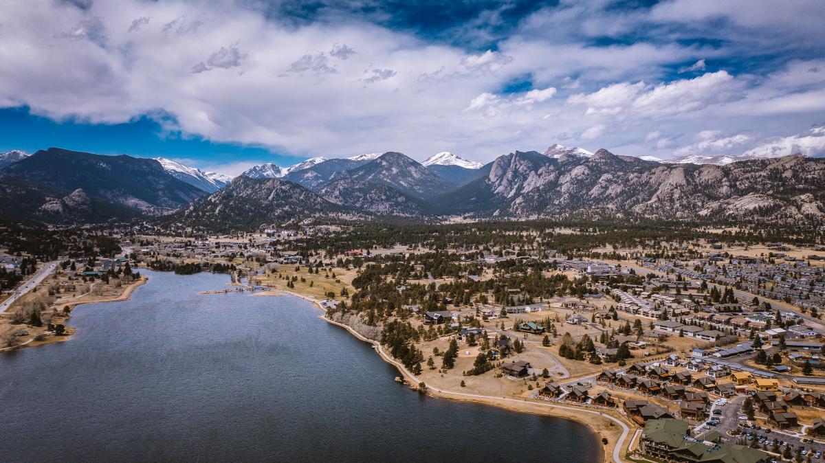 Lake Estes-Aerial View