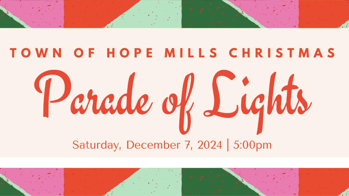 Hope Mills Parade of Lights