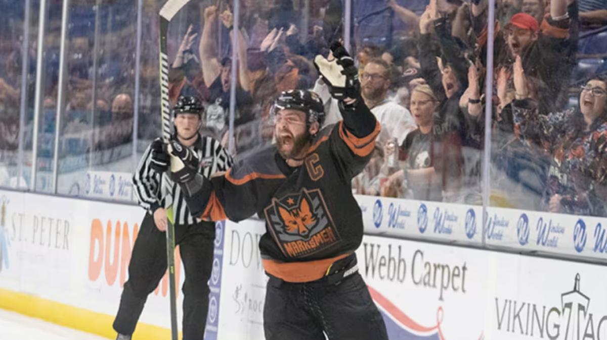 Fayetteville Marksmen Hockey Player