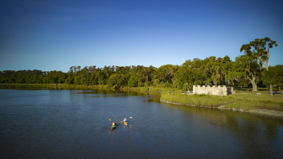 Kayak the peaceful marshes around St. Simons Island and uncover beautiful vistas and historic attractions all along the way.