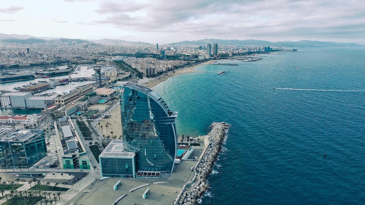 Barcelona beach