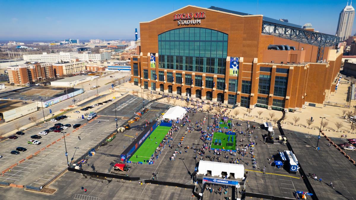 NFL Combine Lucas Oil Stadium