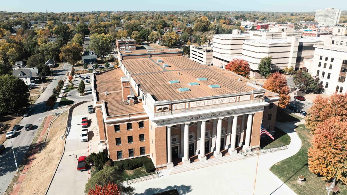 memorial hall drone