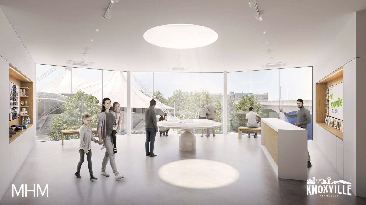 Welcome Center Rendering