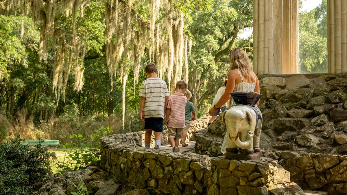 Family at Jungle Gardens