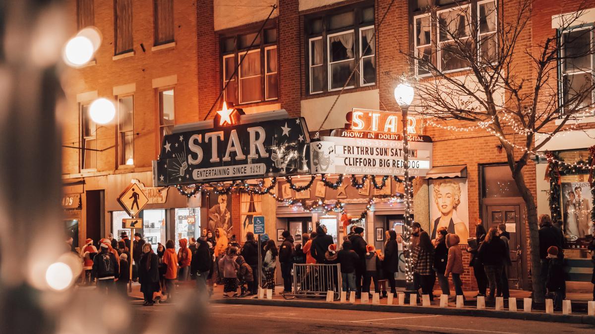 Star Theatre at Night