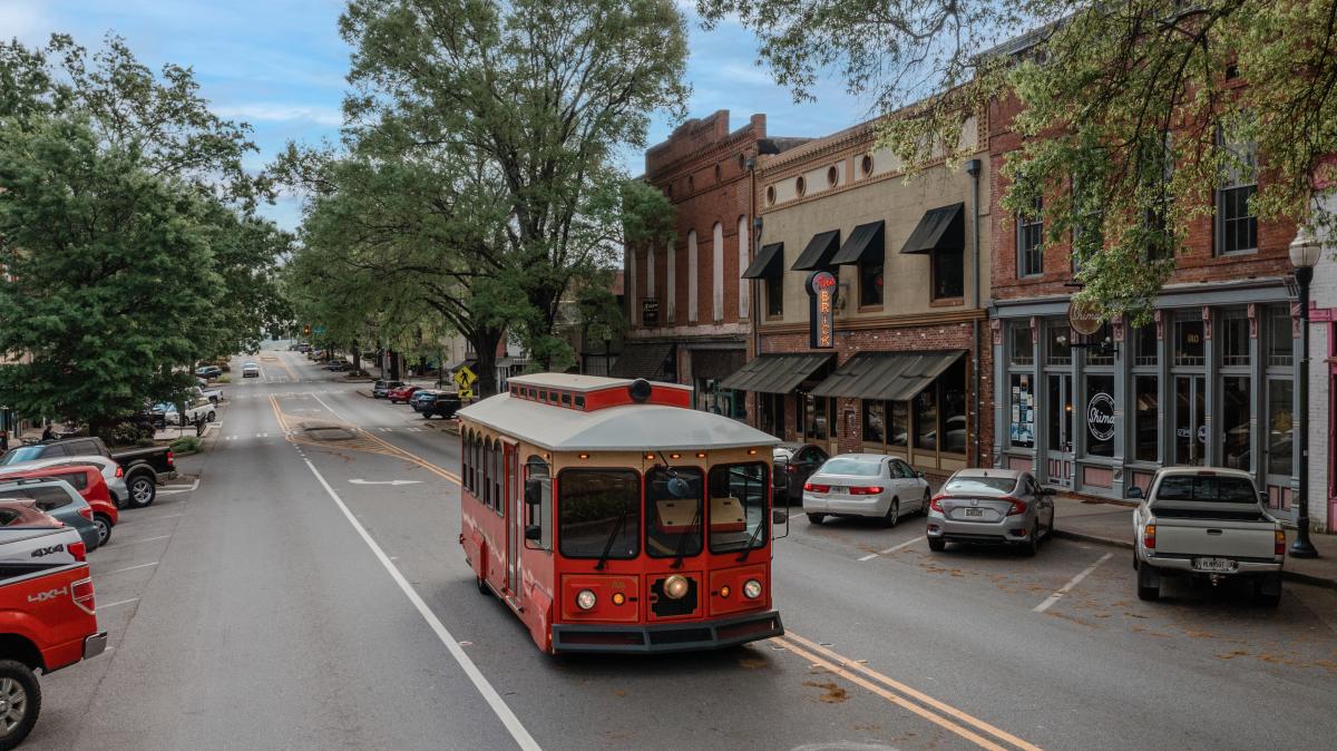 Trolley Tour in Downtown