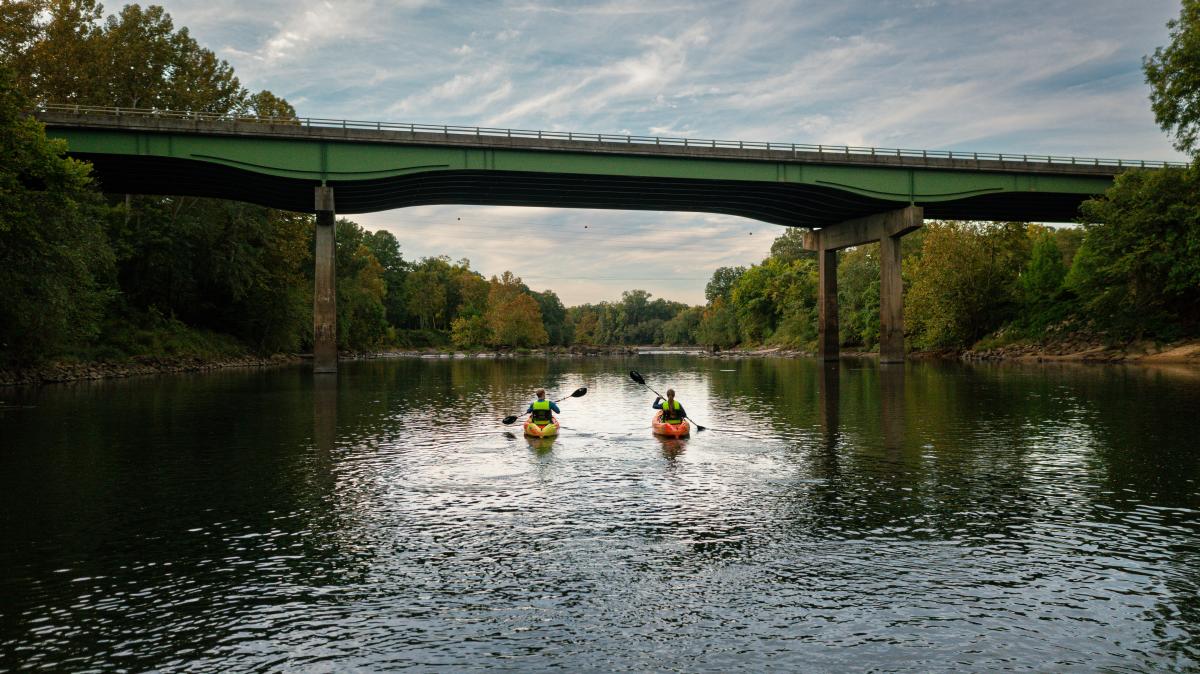 Kayaking on Oconee River