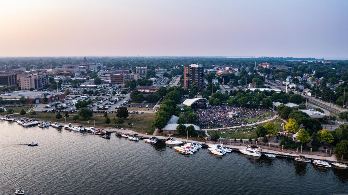 Waterfest Riverwalk View