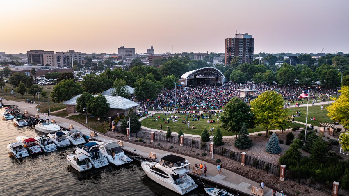 Waterfest Riverwalk View