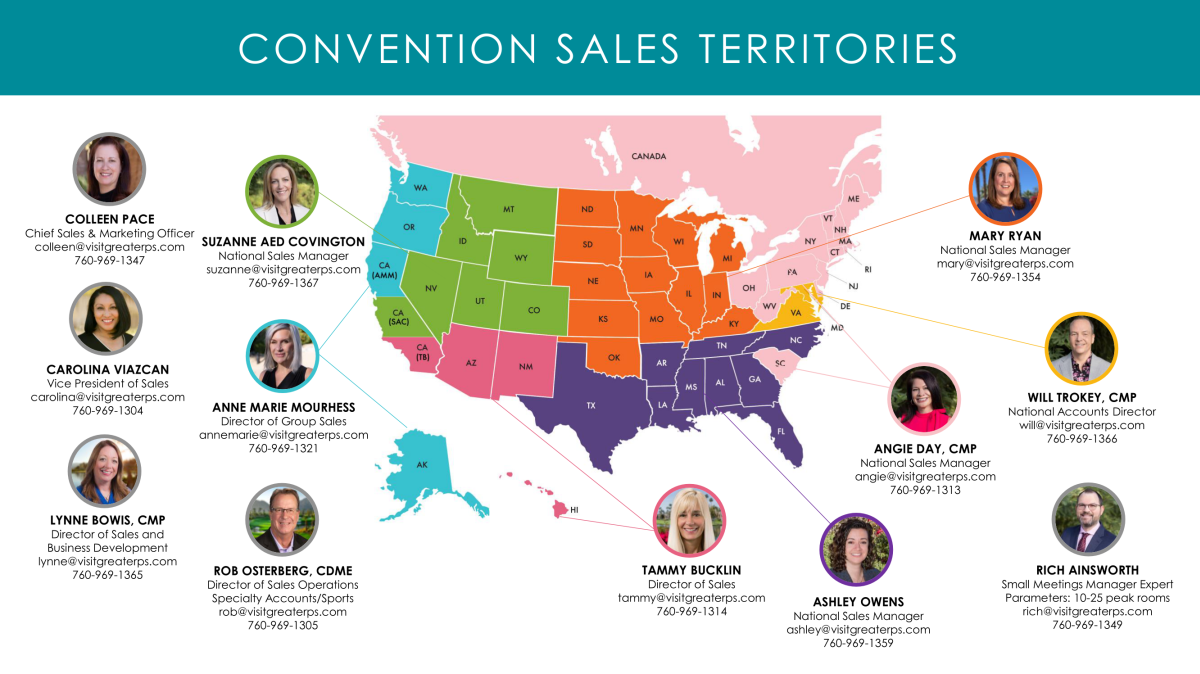 Convention Sales Territories May 2024