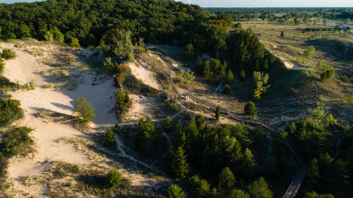 West Beach aerial