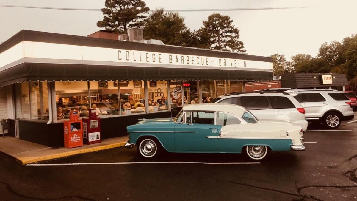 Exterior view of College Barbecue