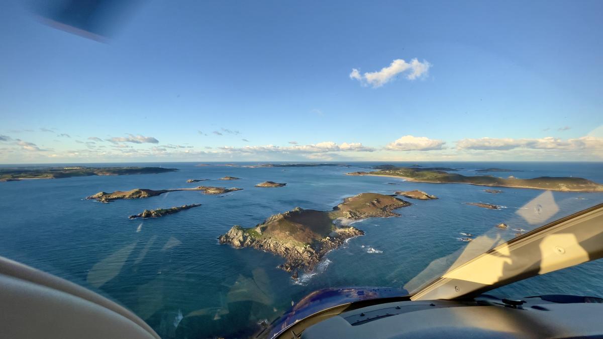 Flying with Penzance Helicopters