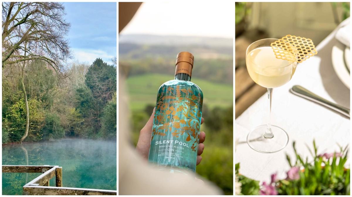 Visiting Silent Pool Gin distillery in the Surrey Hills near Guildford